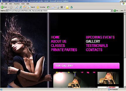 Template #24767, Html Content Page Screenshot