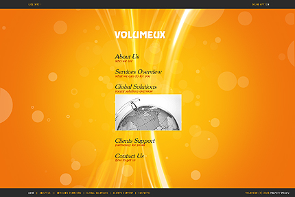 Template #24787, Adobe Photoshop Homepage Screenshot