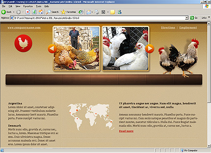 Template #24796, Html Content Page Screenshot