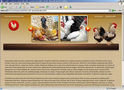 Template #24796, Html Content Page Screenshot