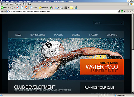 Template #24797, Html Content Page Screenshot