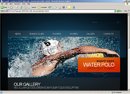 Template #24797, Html Content Page Screenshot