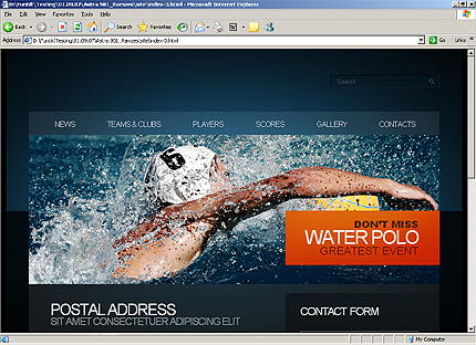 Template #24797, Html Content Page Screenshot