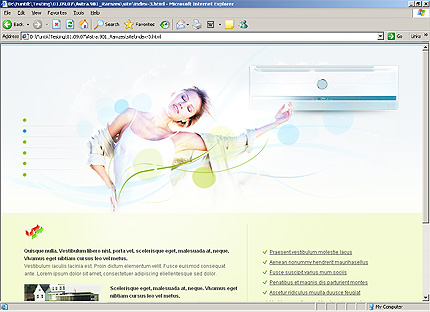 Template #24838, Html Content Page Screenshot