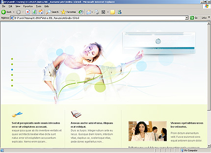 Template #24838, Html Content Page Screenshot