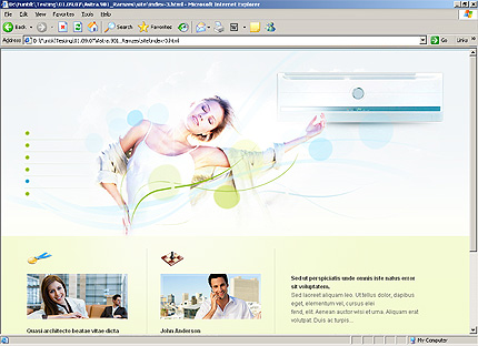 Template #24838, Html Content Page Screenshot