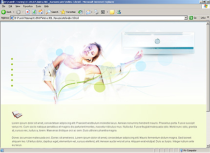 Template #24838, Html Content Page Screenshot