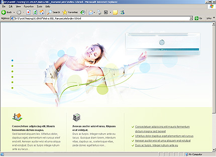 Template #24838, Html Homepage Screenshot