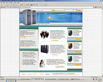 company&nbsp;website template