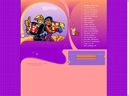 presents&nbsp;website template