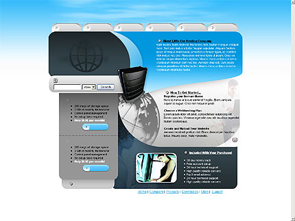 company&nbsp;website template