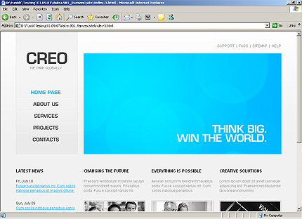 business&nbsp;website template