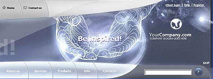 Template #2706, Flash Intro Header  Included