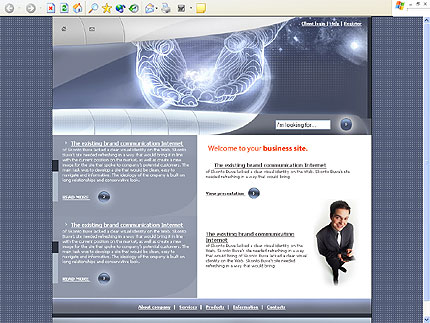 Template #2706, Html Content Page Screenshot