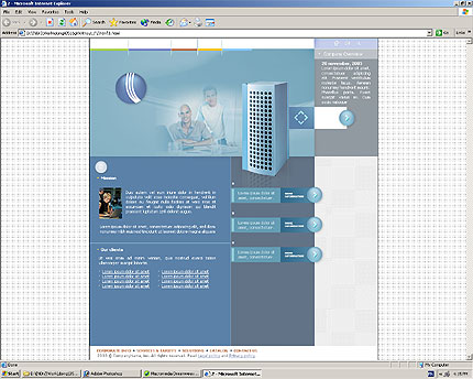 company&nbsp;website template