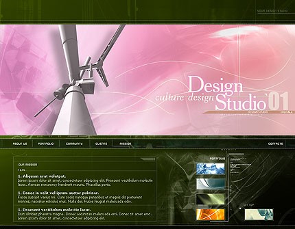 design&nbsp;site template