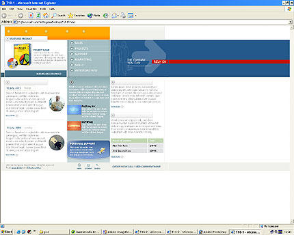 development&nbsp;website template