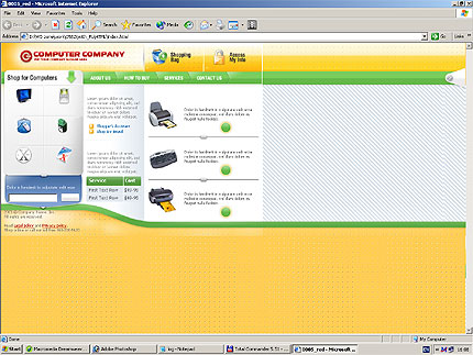 shop&nbsp;website template