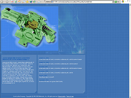 Template #2734, Html Content Page Screenshot
