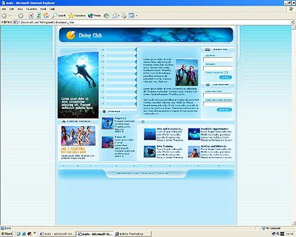 club&nbsp;website template