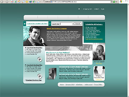 company&nbsp;website template