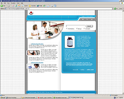 Template #2753, Html Content Page Screenshot