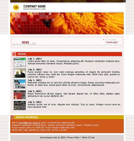 design&nbsp;site template