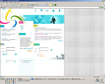 company&nbsp;website template