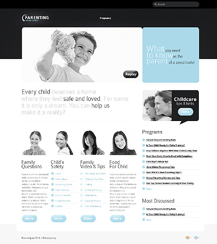 template preview