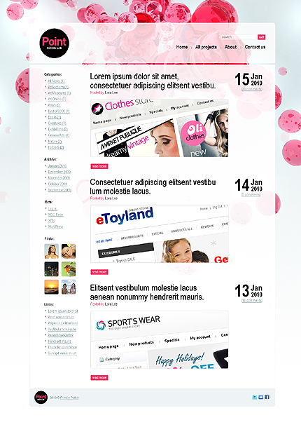 point site template