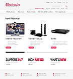Magento Themes. Template #27432