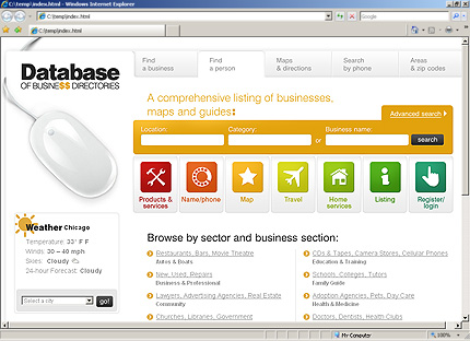 business&nbsp;website template