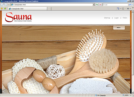 Template #27606, Html Homepage Screenshot