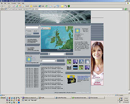Template #2832, Html Content Page Screenshot