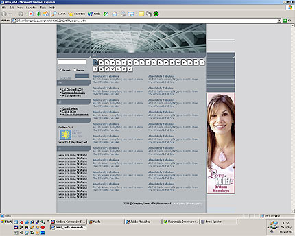 Template #2832, Html Content Page Screenshot