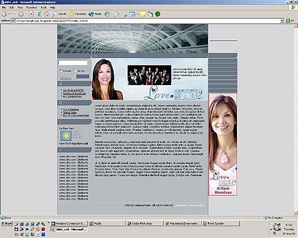 Template #2832, Html Content Page Screenshot