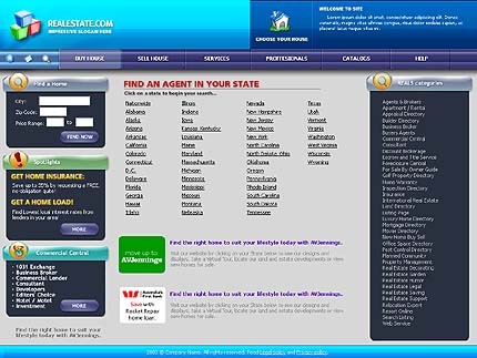 real&nbsp;site template
