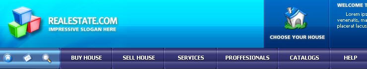 real&nbsp;website template