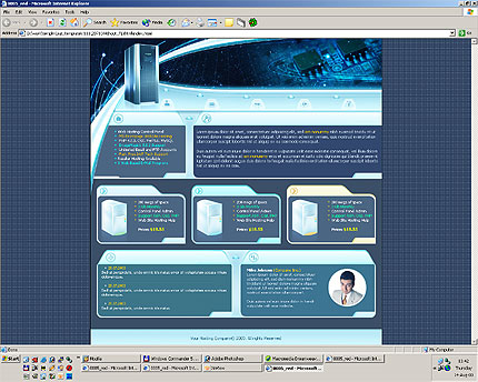 company&nbsp;website template