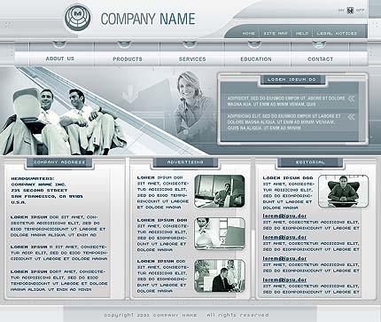 business&nbsp;site template