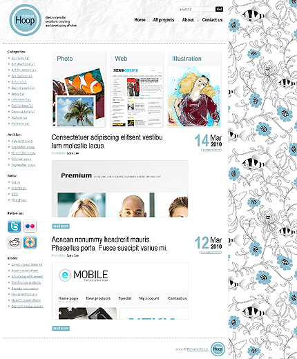 hoop site template