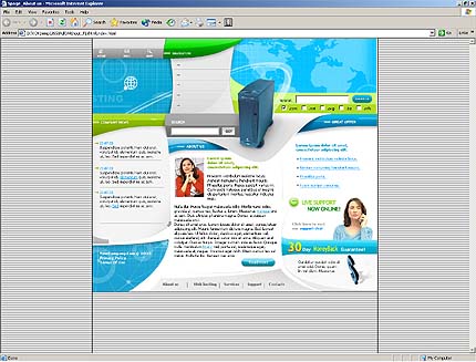 solution&nbsp;website template
