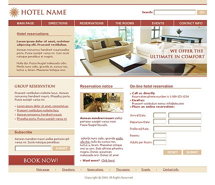 business&nbsp;site template
