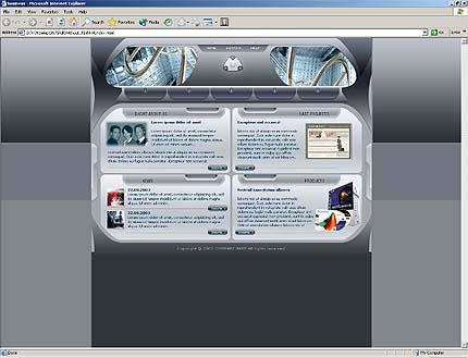 company&nbsp;website template