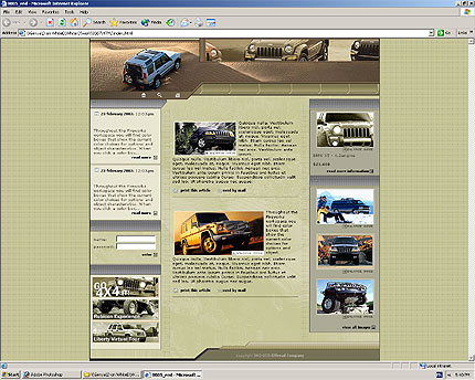 club&nbsp;website template