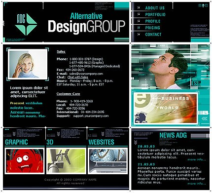 design&nbsp;site template