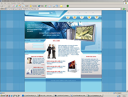 company&nbsp;website template