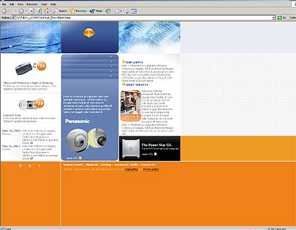 company&nbsp;website template
