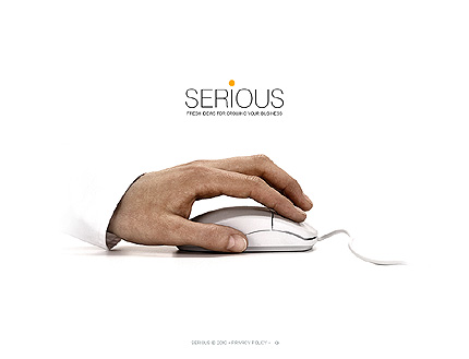 serious&nbsp;site template