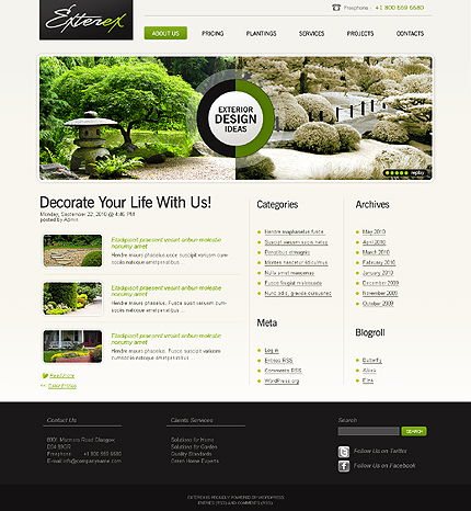 exterex&nbsp;site template